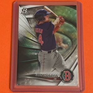 Blaze Jordan [Ice Foil]#TOP-52 2022 Bowman Platinum Top Prospects Baseball Card
